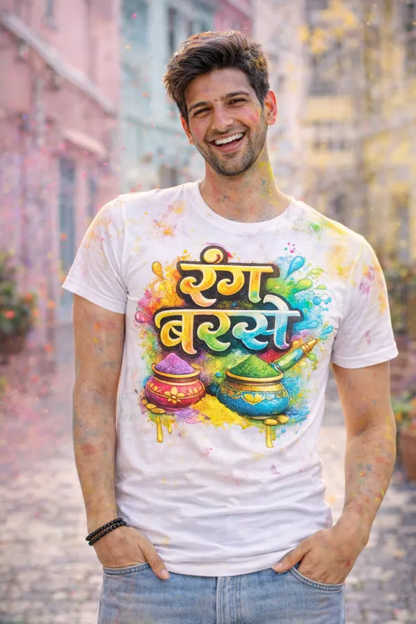 Rang_Barse_Printed_Unisex_T-Shirt_–_Holi_Festival_Special