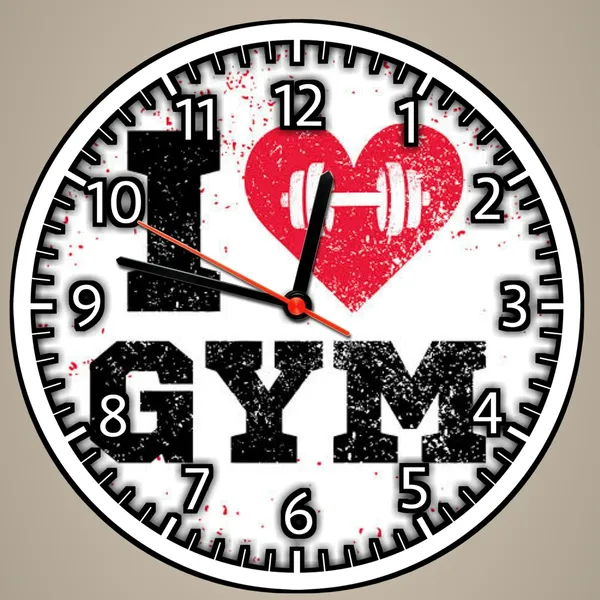 Multicolour_I_Love_Gym_Round_Mdf_Wooden_Wall_Clock_Without_Glass_(28_Cm_X_28_Cm_X_1.5_Cm)