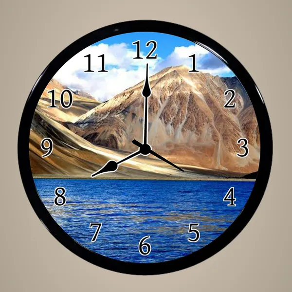 Multicolour_Scenery_Abs_Plastic_Wall_Clock_With_Glass_In_Front_28_X_28_X_6_Cm