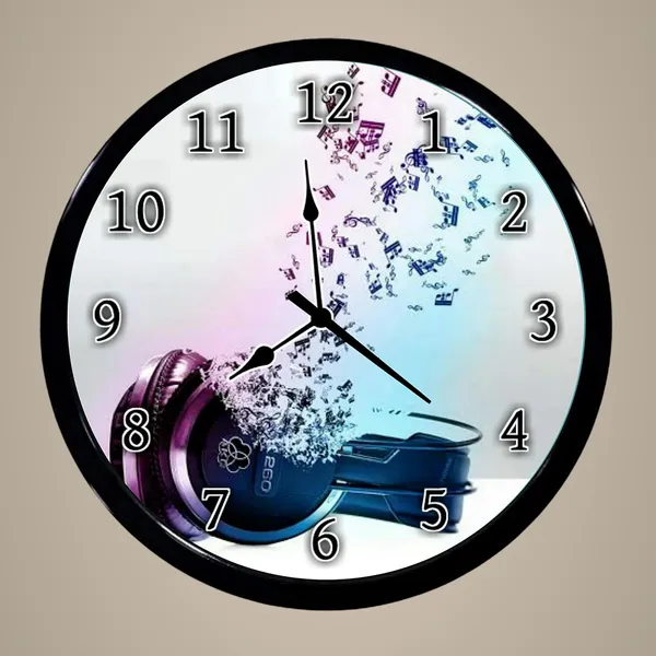 Multicolour_Music_Abs_Plastic_Wall_Clock_With_Glass_In_Front_28_X_28_X_6_Cm