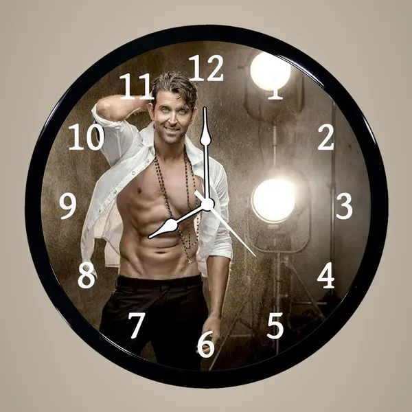 Multicolour_Hrithik_Abs_Roshan_Plastic_Wall_Clock_With_Glass_In_Front_28_X_28_X_6_Cm
