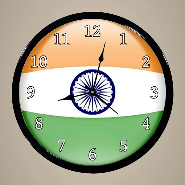 Multicolour_Indian_Flag_Abs_Plastic_Wall_Clock_With_Glass_In_Front_28_X_28_X_6_Cm