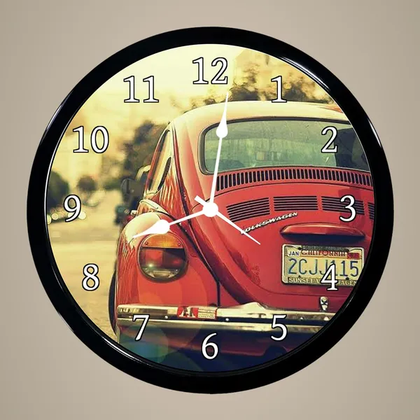 Multicolour_Car_Lover_New_Flag_Abs_Plastic_Wall_Clock_With_Glass_In_Front_28_X_28_X_6_Cm