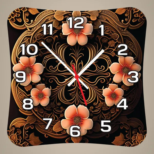 Multicolour_Mdf_Wooden_Wall._Clock_Without_Glass_Modern_Look_Clock_Lm_Quality_(11_Inch)