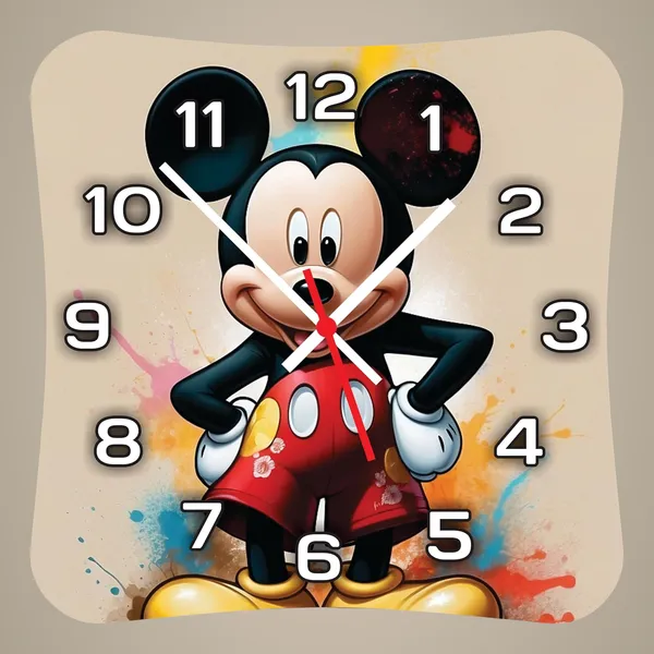 Multicolour_Mdf_Wooden_Wall._Clock_Without_Glass_Modern_Look_Clock_Lm_Quality_(11_Inch)