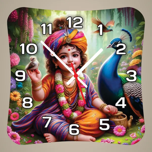 Multicolour_Mdf_Wooden_Wall._Clock_Without_Glass_Modern_Look_Clock_Lm_Quality_(Lm010,_10_Inch)