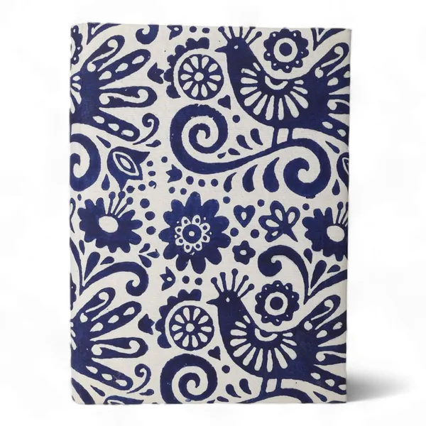 Blue_Hand_Block_Printed_Cotton_File_Folder
