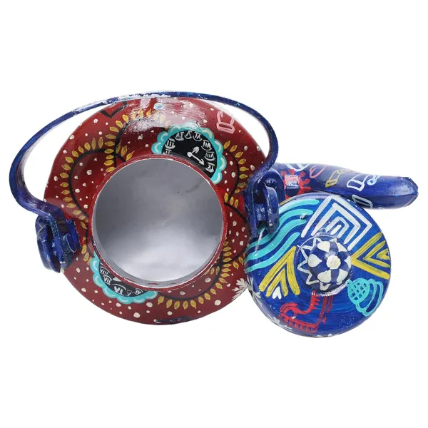 Indha_Craft_Hand-Painted_Aluminium_Kettle_�_Christmas_Theme_|_Decorative_Serving_Kettle_for_Festive_D�cor_|_Multicolour_1_Litre_Capacity