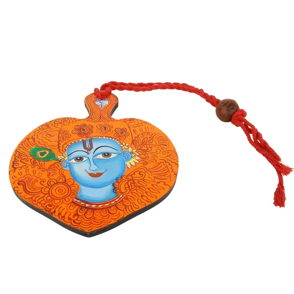 Indha_Hand-Painted_Wall_D�cor_Set_|_Krishna_and_Ganesha_Wooden_Hanging_with_Silk-Braided_Cord_|_Handmade_Home_D�cor_and_Gift_Item_|_Made_in_India