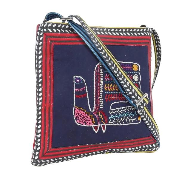 INDHA_Handcrafted_Eco_Friendly_Sustainable_Embroidered_Sling_Bag_For_Girls_&_Women