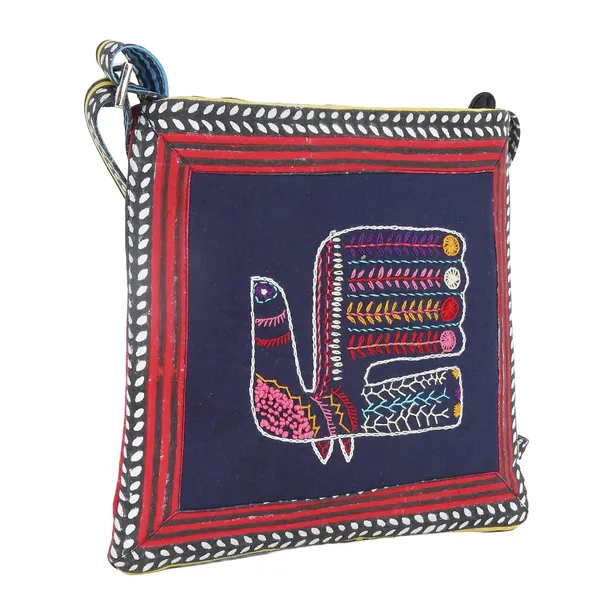 INDHA_Handcrafted_Eco_Friendly_Sustainable_Embroidered_Sling_Bag_For_Girls_&_Women