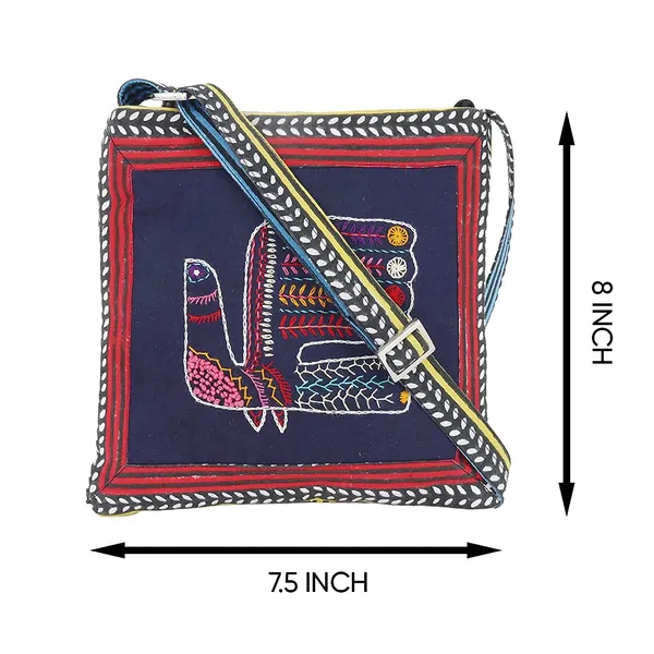 INDHA_Handcrafted_Eco_Friendly_Sustainable_Embroidered_Sling_Bag_For_Girls_&_Women
