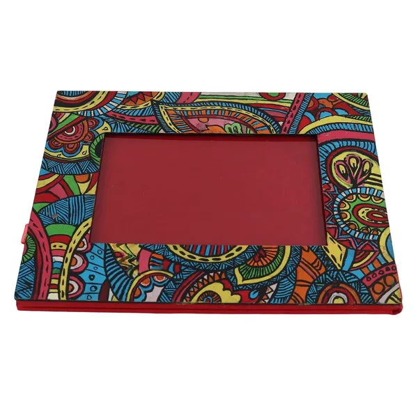 INDHA_Handpainted_Wooden_Photo_Frame_For_Table_Decoration_|_Aesthetic_Stand_Photo_Frames_for_Table_Top_Decor_|_Photo_Frame_For_Corporate_&_Birthday_Gift