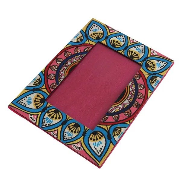 INDHA_Handpainted_Wooden_Photo_Frame_For_Table_Decoration_|_Aesthetic_Stand_Photo_Frames_for_Table_Top_Decor_|_Photo_Frame_For_Corporate_&_Birthday_Gift
