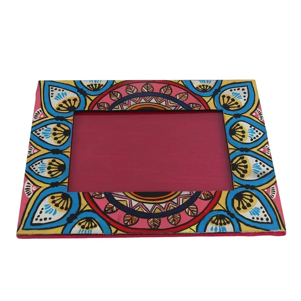 INDHA_Handpainted_Wooden_Photo_Frame_For_Table_Decoration_|_Aesthetic_Stand_Photo_Frames_for_Table_Top_Decor_|_Photo_Frame_For_Corporate_&_Birthday_Gift