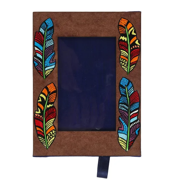 INDHA_Hand_Painted_Multicolor_Doodle_Art_Print_Photo_Frame
