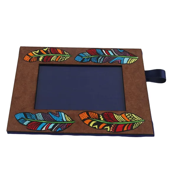 INDHA_Hand_Painted_Multicolor_Doodle_Art_Print_Photo_Frame