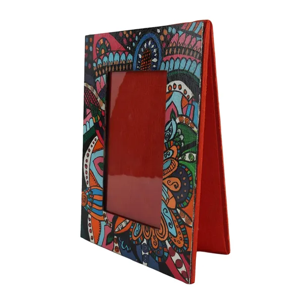 INDHA_Handpainted_Wooden_Photo_Frame_For_Table_Decoration_|_Aesthetic_Stand_Photo_Frames_for_Table_Top_Decor_|_Photo_Frame_For_Corporate_&_Birthday_Gift