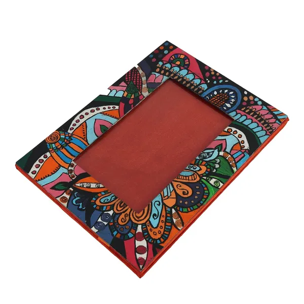 INDHA_Handpainted_Wooden_Photo_Frame_For_Table_Decoration_|_Aesthetic_Stand_Photo_Frames_for_Table_Top_Decor_|_Photo_Frame_For_Corporate_&_Birthday_Gift