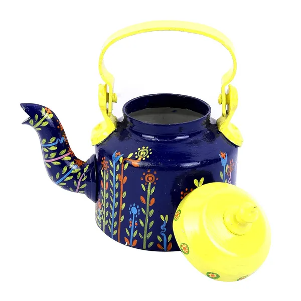 Indha_Hand-Painted_Blue_&_Yellow_Decorative_Kettle_|_Tea/Coffee_Table_Accent_|_Handmade_Living_Room_Showpiece_|_Unique_Gift_for_Home,_Festive_Decor,_Diwali
