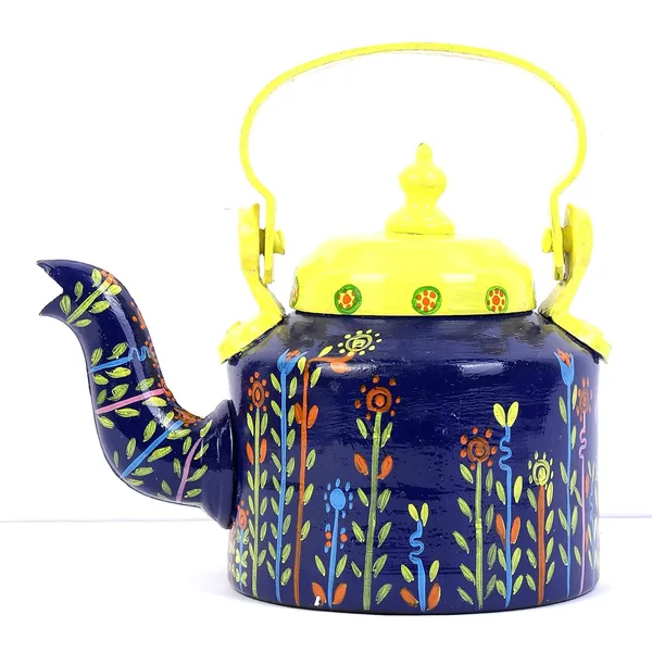 Indha_Hand-Painted_Blue_&_Yellow_Decorative_Kettle_|_Tea/Coffee_Table_Accent_|_Handmade_Living_Room_Showpiece_|_Unique_Gift_for_Home,_Festive_Decor,_Diwali