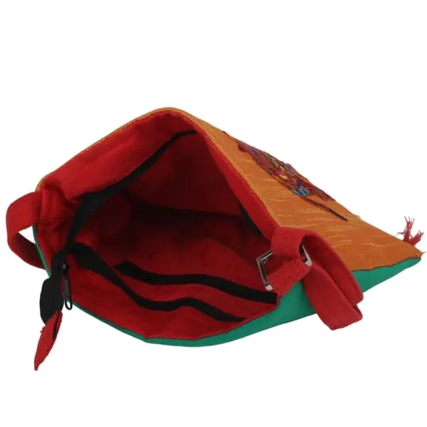Multicolour_Camel_Embroidery_Sling_Bag