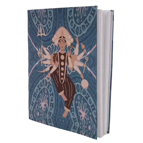 INDHA_Handcrafted_Diary_|_Journal_Diary_|_Maa_Durga_Print_Diary_|_Sustainable_Diary_|_Recycled_Paper_Diary
