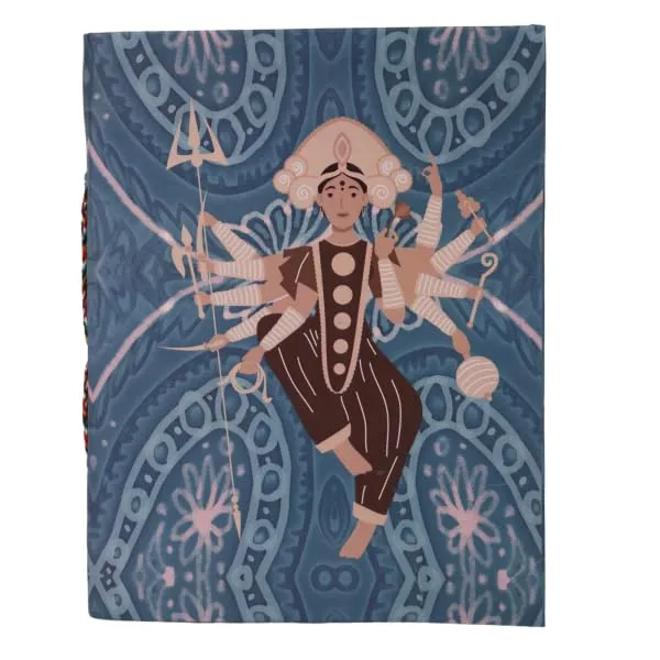 INDHA_Handcrafted_Diary_|_Journal_Diary_|_Maa_Durga_Print_Diary_|_Sustainable_Diary_|_Recycled_Paper_Diary