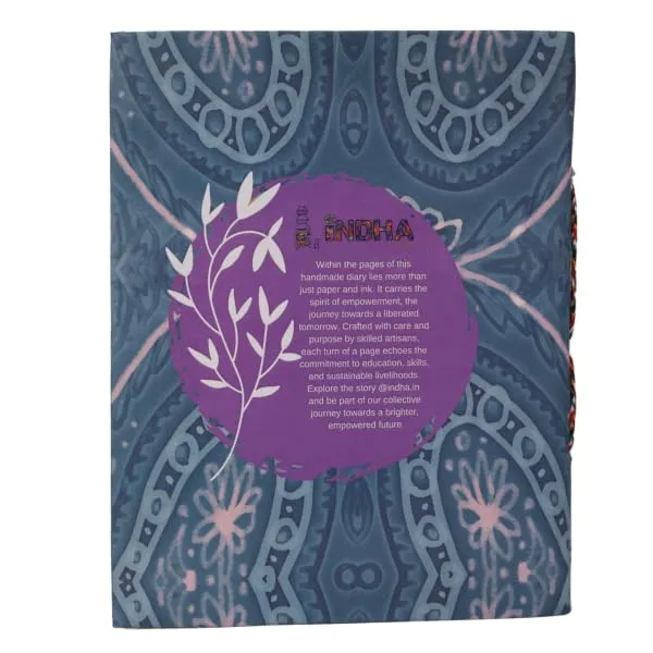 INDHA_Handcrafted_Diary_|_Journal_Diary_|_Maa_Durga_Print_Diary_|_Sustainable_Diary_|_Recycled_Paper_Diary