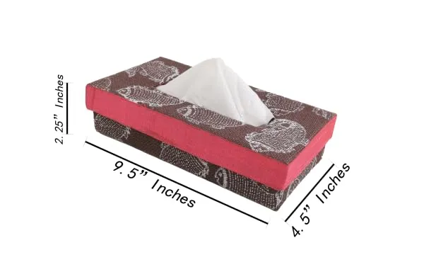 INDHA_Tissue_Box_Jute_Block_Printed_|_Designer_Hand_Block_Printed_Tissue_Box_|_Block_Printed_Design_Tissue_Box_|_Home_Utility_|_Car_Utility_|_Handmade_|_Gifting_|_Brown_Tissue_Box