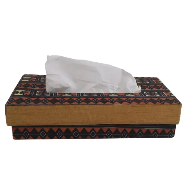 INDHA_Tissue_Box_Geometric_Print_|_Designer_Printed_Tissue_Box_|_Home_Utility_|_Car_Utility_|_Handmade_Gifting_|_Multicolour_Tissue_Box_|_Utility_Product_|_Handcrafted_Tissue_Box