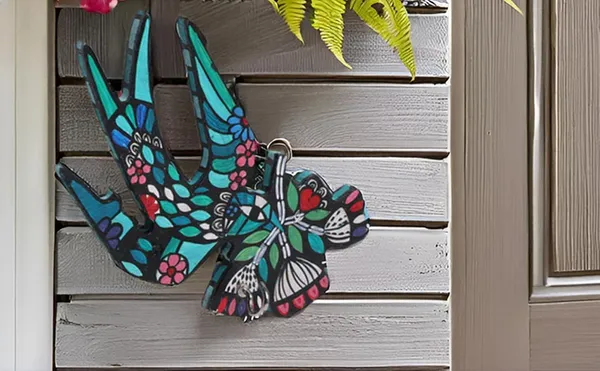 INDHA_Hand-Painted_Flying_Bird_Design_Key_Holder_for_Wall_|_Eco-Friendly_Wooden_Key_Stand_Organizer_|_Handmade_Multicolor_Key_Hanger_for_Home_&_Office_Gifting