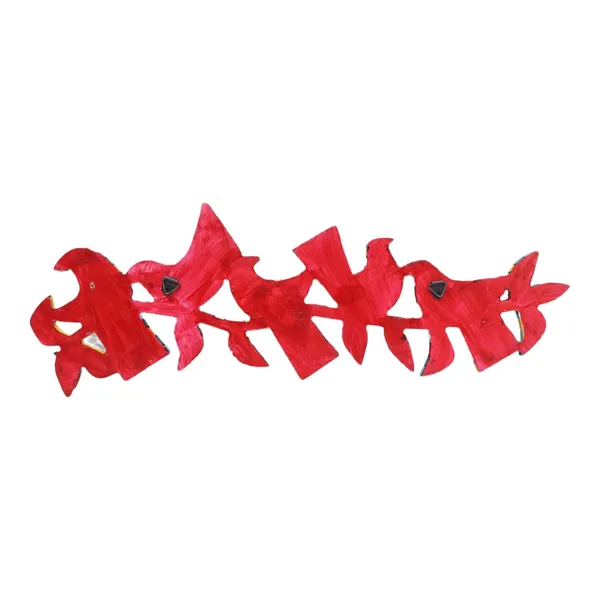 INDHA_Hand-Painted_Wall_Art_|_Sculpture_Design_-_Wooden_Wall_Painting_with_Gift_Box_-_Unique_Artwork_for_Living_Room_Decor_-_Handcrafted_Wall_Hanging_Decor_(Multi-Birds)