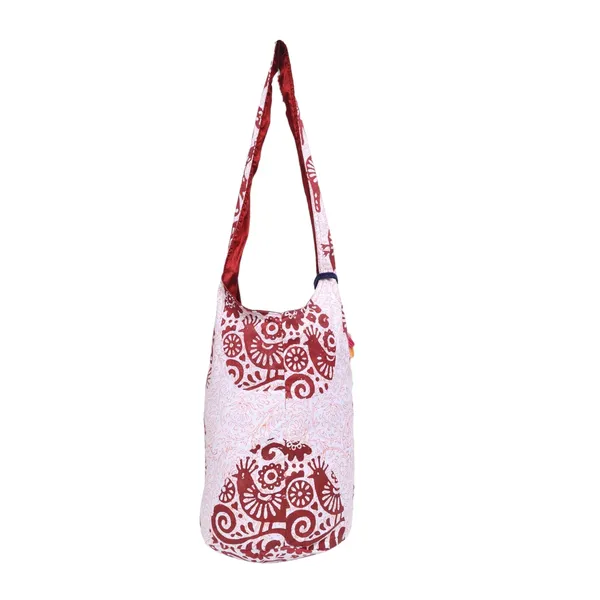 INDHA_Hand_Block_Printed_Cotton_Jhola_Bag_for_Girls_|_Stylish_Eco-Friendly_Shoulder_Bag_|_Unique_Patterns_Ideal_for_Daily_Use_and_Casual_Outings|_Cool_Carry-Ons