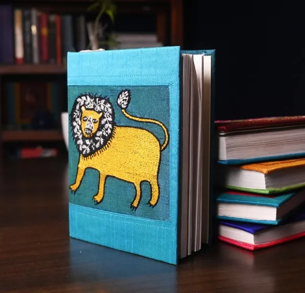 INDHA_Handcrafted_Recycle_Paper_diary_|_Eco_Friendly_Diary_|_Gifting_|_Corporate_Gifting|_Handmade_Diary_|_Ethnic_Art_hand_Embroidered_Diary_(Teal_Green-DLEDTGC)