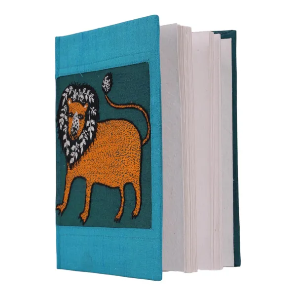 INDHA_Handcrafted_Recycle_Paper_diary_|_Eco_Friendly_Diary_|_Gifting_|_Corporate_Gifting|_Handmade_Diary_|_Ethnic_Art_hand_Embroidered_Diary_(Teal_Green-DLEDTGC)