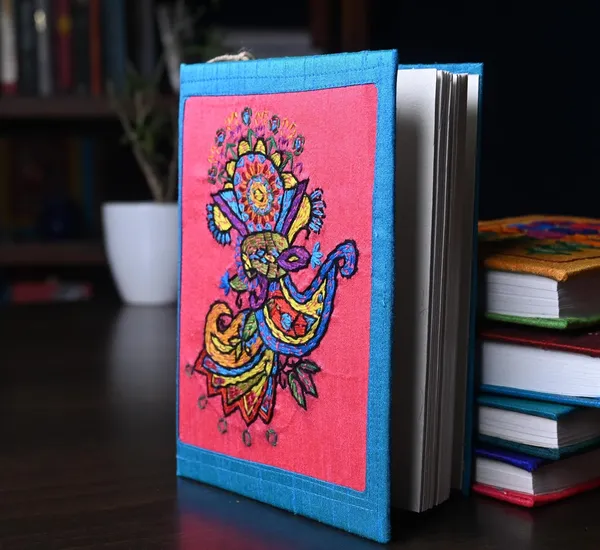 INDHA_Handcrafted_Recycle_Paper_diary_|_Eco_Friendly_Diary_|_Gifting_|_Corporate_Gifting|_Handmade_Diary_|_Ethnic_Art_hand_Embroidered_Diary_(Sky_Blue-DKEPC824)