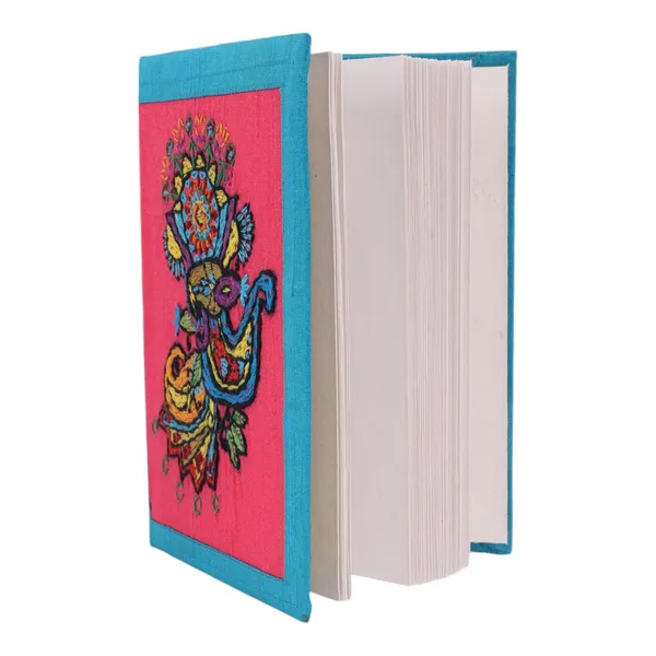 INDHA_Handcrafted_Recycle_Paper_diary_|_Eco_Friendly_Diary_|_Gifting_|_Corporate_Gifting|_Handmade_Diary_|_Ethnic_Art_hand_Embroidered_Diary_(Sky_Blue-DKEPC824)