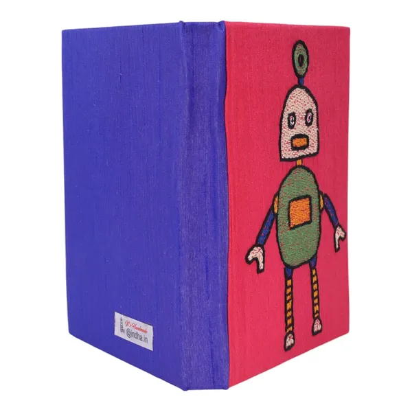 INDHA_Handcrafted_Recycle_Paper_diary_|_Eco_Friendly_Diary_|_Gifting_|_Corporate_Gifting|_Handmade_Diary_|_Ethnic_Art_hand_Embroidered_Diary_(PINK-)
