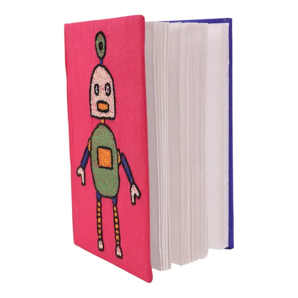 INDHA_Handcrafted_Recycle_Paper_diary_|_Eco_Friendly_Diary_|_Gifting_|_Corporate_Gifting|_Handmade_Diary_|_Ethnic_Art_hand_Embroidered_Diary_(PINK-)
