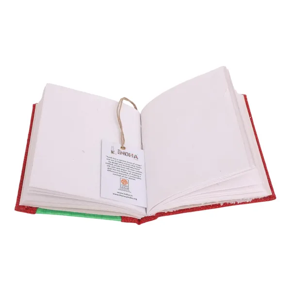 Red_Hand_Crafted_Recycled_Paper_Butterfly_Embroiered_Diary