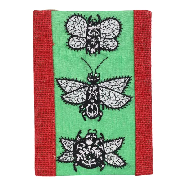 Red_Hand_Crafted_Recycled_Paper_Butterfly_Embroiered_Diary