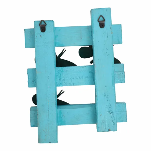 INDHA_Handcrafted_Key_Holder_for_Home_-_Wall_Mount_Stylish_Key_Stand_|_Hand_Painted_Key_Hanger_|_Unique_Design_Key_Chain_Holders_|_Butterfly_Print_Key_Holder