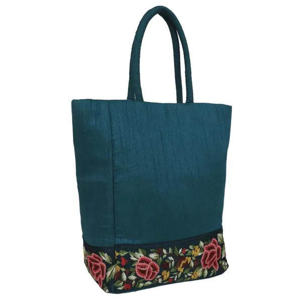 Indha_Dupion_Silk_Gift_Bag_with_Lace_Patch_–_A_Chic_and_Versatile_Bag_for_Gifting_and_Stylish_Daily_Use_(Teal_Green-SB50KETGC)