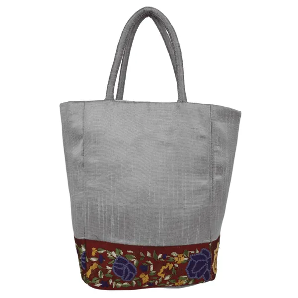 Indha_Dupion_Silk_Gift_Bag_with_Lace_Patch_–_A_Chic_and_Versatile_Bag_for_Gifting_and_Stylish_Daily_Use_(Grey-SB50KEGC)