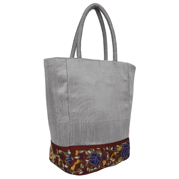 Indha_Dupion_Silk_Gift_Bag_with_Lace_Patch_–_A_Chic_and_Versatile_Bag_for_Gifting_and_Stylish_Daily_Use_(Grey-SB50KEGC)