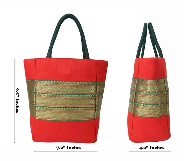 Indha_Red_Dupion_Silk_Gift_Bag_with_Lace_Patch_–_Elegant_Reusable_Bag_for_Gifting,_Festive_Packaging_&_Daily_Use
