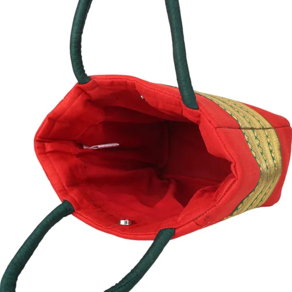 Indha_Red_Dupion_Silk_Gift_Bag_with_Lace_Patch_–_Elegant_Reusable_Bag_for_Gifting,_Festive_Packaging_&_Daily_Use