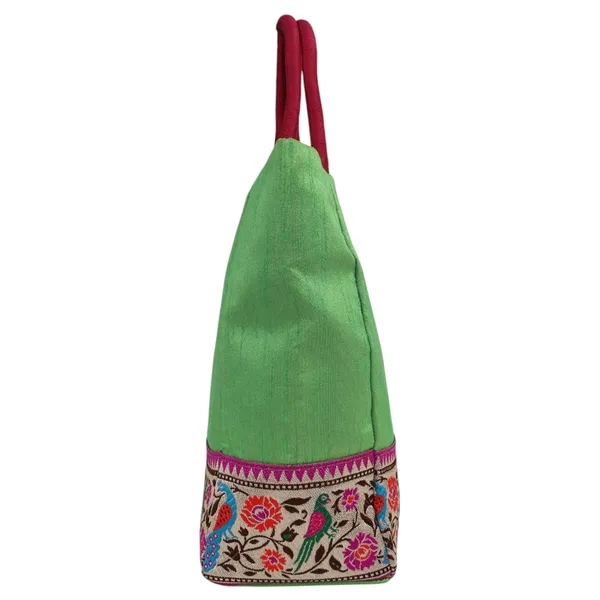 Indha_Dupion_Silk_Gift_Bag_with_Lace_Patch_–_A_Chic_and_Versatile_Bag_for_Gifting_and_Stylish_Daily_Use_(GREEN-SBGDPL24)