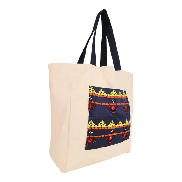 Hand_Embroidered_Cotton_Tote_Bag_with_Embroidered_Motif_&_Block_Print_|_Eco-Friendly,_Artisanal,_Stylish,_Sustainable_Gift_&_Everyday_Travel_Bag|_Awesome_Carry_Bag